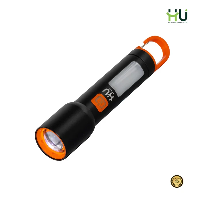 Rechargeable LED Flashlight – White & Red
