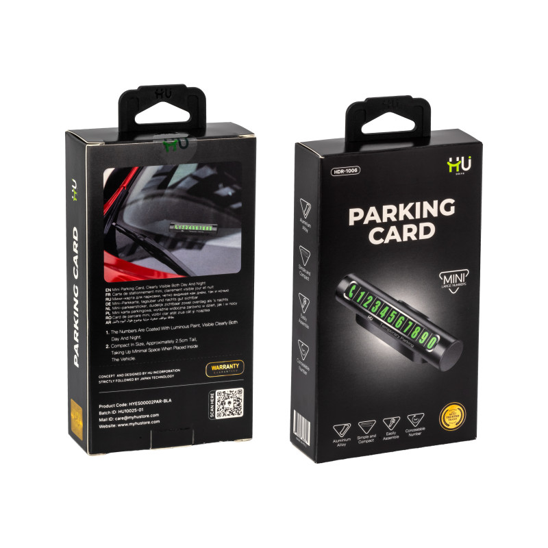 CAR PARKING CARD
