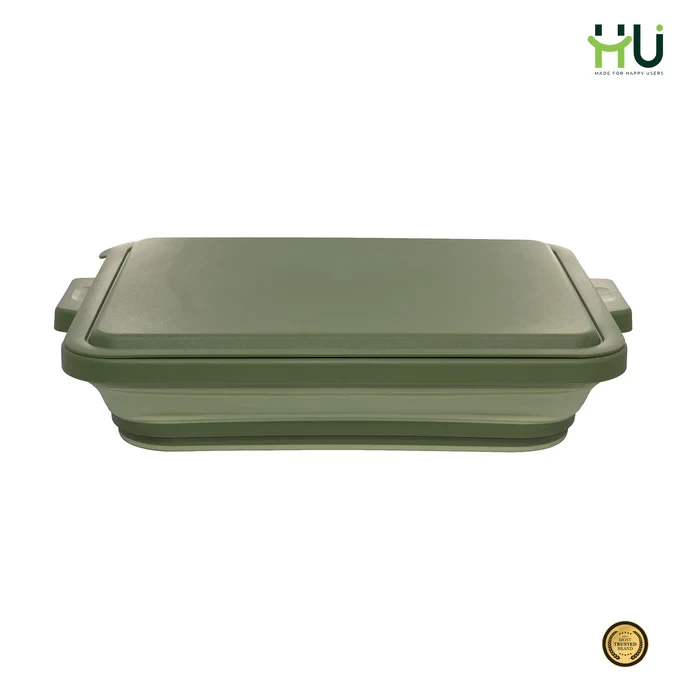 4-in-1 Expandable Prep & Serve Tub - Green