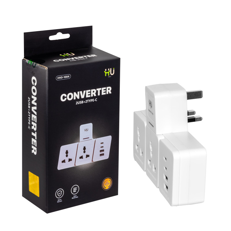 CONVERTER   2 USB+ 2 TYPE C